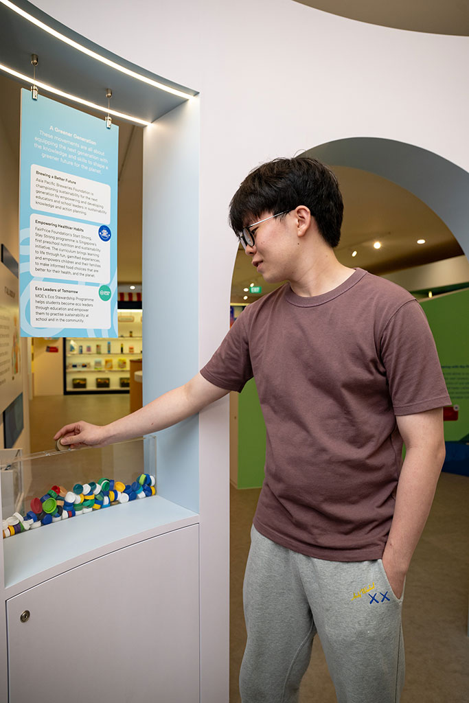 Visitors exploring themed climate zones during their visit