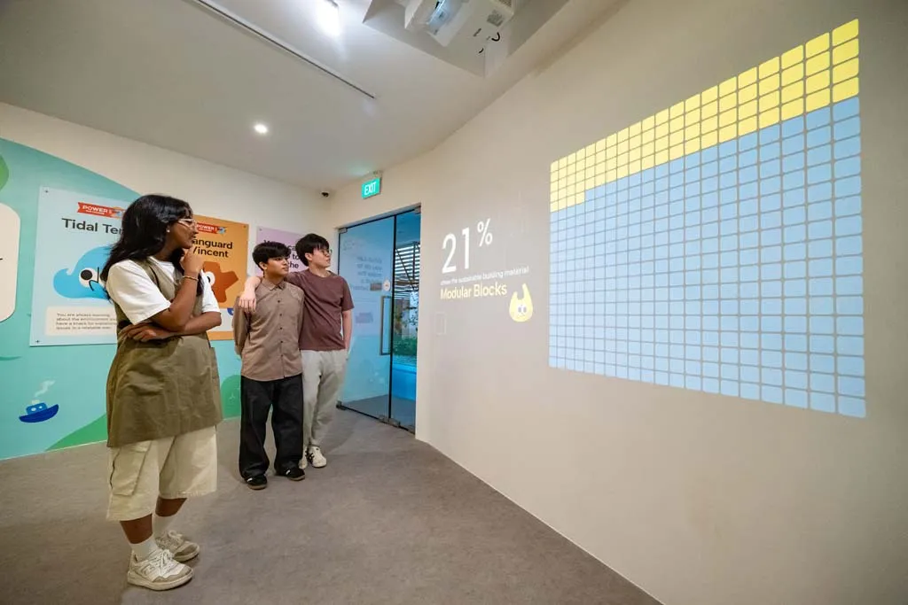 Digital screen showing personal carbon-footprint calculator