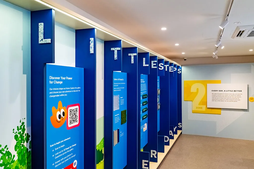 The Carbon Gallery Exhibit Area