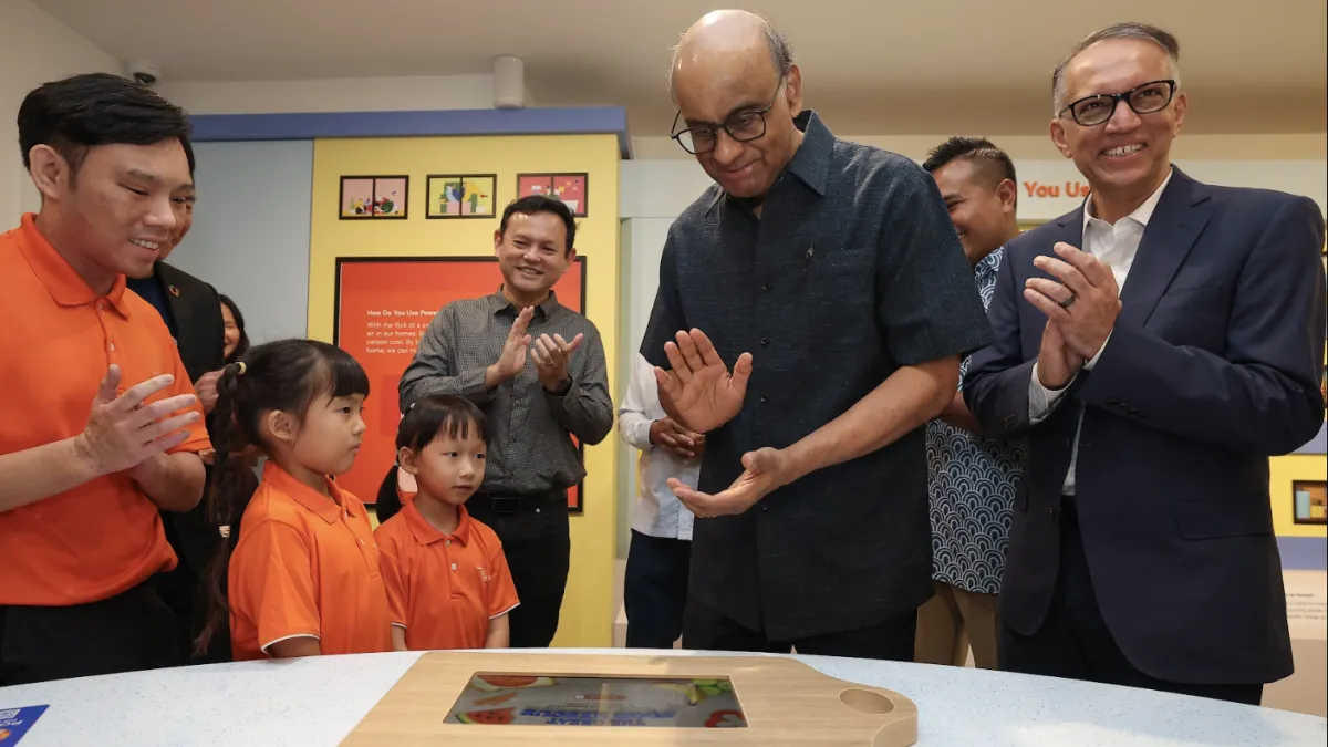 Visitors exploring themed climate zones during their visit