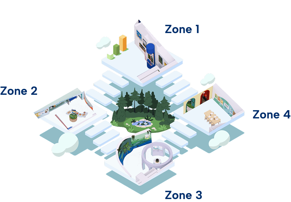 The Carbon Gallery Exhibit Zone